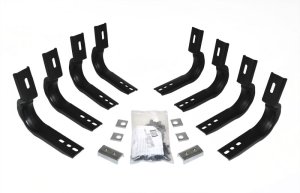 GMC Sierra 3500HD Side Step Mounting Brackets - Go Rhino - OE Xtreme - `07-`10